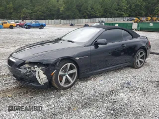 2009 BMW 6 Series 650i with VIN WBAEB53529C224402, listed as a Copart auction lot 73476784 with 140,595 mi miles and Salvage Title. Bid and sale history available at carsss.com. Image 1.