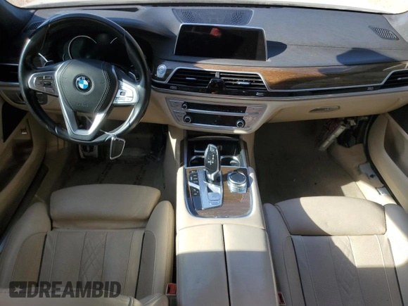 2016 BMW 7 Series 750i with VIN WBA7F0C58GGM20723, listed as a Copart auction lot 80143764 with 102,311 mi miles and Salvage Title. Bid and sale history available at carsss.com. Image 8.