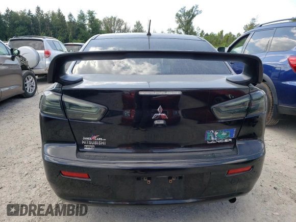 2017 Mitsubishi Lancer ES with VIN JA32V2FW6HU006700, listed as a Copart auction lot 65908123 with 61,160 mi miles. Bid and sale history available at carsss.com. Image 6.