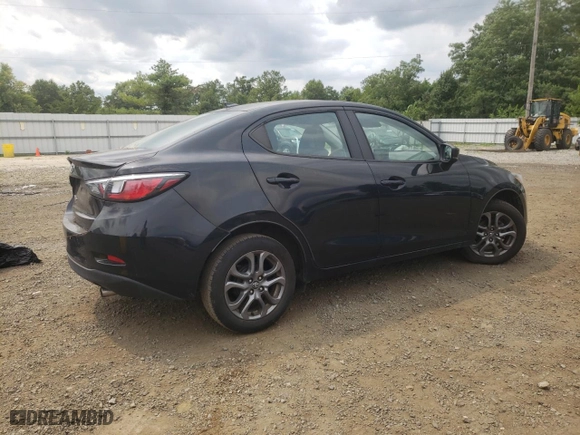 2019 Toyota Yaris Sedan L with VIN 3MYDLBYV9KY525430, listed as a Copart auction lot 62584643 with 49,753 mi miles. Bid and sale history available at carsss.com. Image 3.