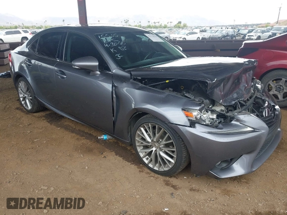 2015 Lexus IS 250 z VIN JTHBF1D20F5075333, wystawiony jako IAAI lot #42179626 z przebiegiem 84 888 mil mil oraz . Historia ofert i sprzedaży dostępna na DreamBid. Obrazek 1.