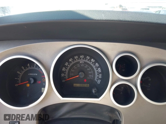2011 Toyota Tundra with VIN 5TFRM5F18BX033833, listed as a IAAI auction lot 42257200 with 108,046 mi miles and . Bid and sale history available at DreamBid. Image 7.