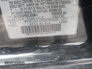 2016 Nissan Versa S z VIN 3N1CN7AP0GL829847, wystawiony jako IAAI lot #41688883 z przebiegiem 73 000 mil mil oraz . Historia ofert i sprzedaży dostępna na DreamBid. Obrazek 9.