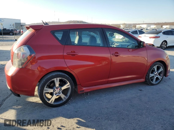 2009 Pontiac Vibe GT with VIN 5Y2SR67059Z430820, listed as a Copart auction lot 81612974 with 226,207 mi miles and Clean Title. Bid and sale history available at carsss.com. Image 3.