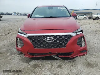 2019 Hyundai Santa Fe SE with VIN 5NMS23AD2KH108256, listed as a Copart auction lot 50613895 with 0 mi miles and Salvage Title. Bid and sale history available at carsss.com. Image 5.