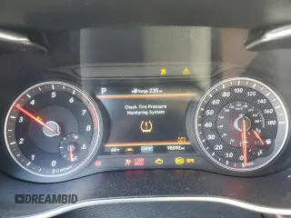 2019 Genesis G70 Advanced with VIN KMTG34LE2KU017061, listed as a Copart auction lot 46346405 with 95,592 mi miles and Salvage title. Bid and sale history available at DreamBid. Image 9.