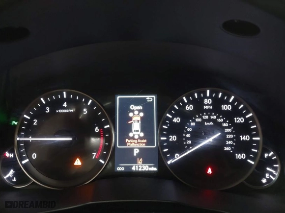 2016 Lexus ES 350 with VIN 58ABK1GG2GU025646, listed as a IAAI auction lot 41875680 with 41,230 mi miles. Bid and sale history available at carsss.com. Image 7.