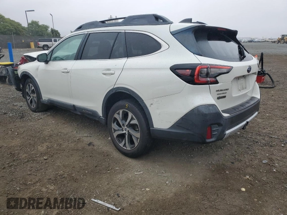 2020 Subaru Outback Limited XT with VIN 4S4BTGND6L3219631, listed as a Copart auction lot 59239725 with 41,635 mi miles and Salvage title. Bid and sale history available at DreamBid. Image 2.