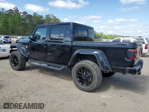 2023 Jeep Gladiator High Altitude z VIN 1C6HJTFG1PL591347, wystawiony jako Copart lot #52847825 z przebiegiem 9 854 mil mil oraz Szkoda całkowita • Salvage title. Historia ofert i sprzedaży dostępna na DreamBid. Obrazek 2.