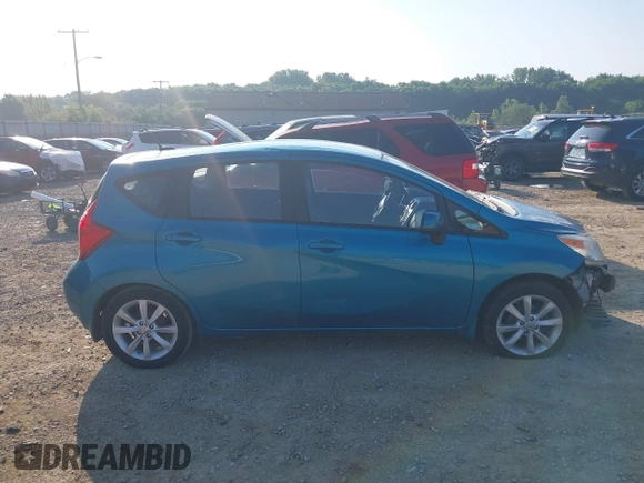2014 Nissan Note S Plus with VIN 3N1CE2CP3EL367619, listed as a IAAI auction lot 42476703 with 148,576 mi miles and . Bid and sale history available at DreamBid. Image 14.