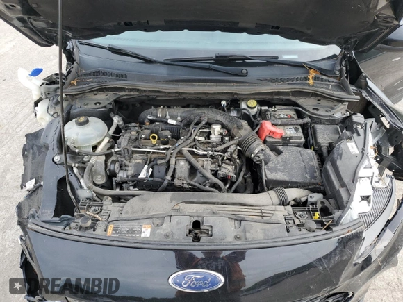 2021 Ford Escape Titanium with VIN 1FMCU9J97MUA57521, listed as a Copart auction lot 58714055 with 83,201 mi miles and Salvage title. Bid and sale history available at DreamBid. Image 12.