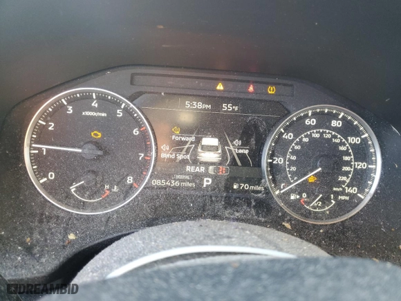 2022 Mitsubishi Outlander ES with VIN JA4J3TA85NZ023367, listed as a Copart auction lot 49230975 with 85,436 mi miles and Salvage Title. Bid and sale history available at carsss.com. Image 9.