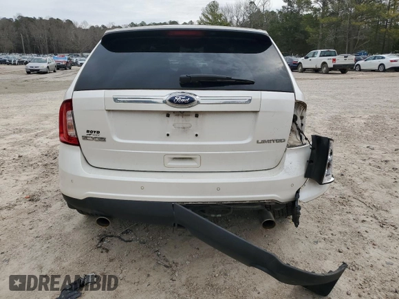 2014 Ford Edge Limited with VIN 2FMDK3KC8EBB60441, listed as a Copart auction lot 48141105 with 135,310 mi miles and Salvage Title. Bid and sale history available at carsss.com. Image 6.