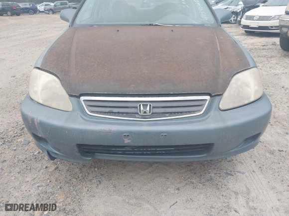 2000 Honda Civic EX with VIN 2HGEJ8648YH601225, listed as a IAAI auction lot 41945291 with 112,853 mi miles. Bid and sale history available at carsss.com. Image 6.