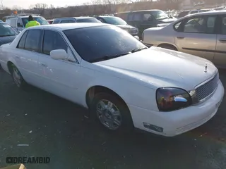 2005 Cadillac DeVille with VIN 1G6KD54Y55U122446, listed as a IAAI auction lot 41616291 with 1 mi miles. Bid and sale history available at carsss.com. Image 1.