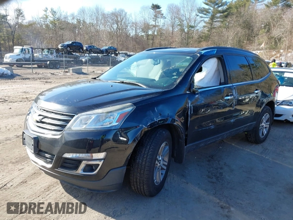 2017 Chevrolet Traverse LT with VIN 1GNKVGKD0HJ159942, listed as a IAAI auction lot 41595042 with 128,527 mi miles and . Bid and sale history available at DreamBid. Image 2.