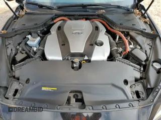 2014 Infiniti Q50 Hybrid Premium with VIN JN1AV7AP2EM692078, listed as a Copart auction lot 86895944 with 123,940 mi miles and Salvage title. Bid and sale history available at DreamBid. Image 11.