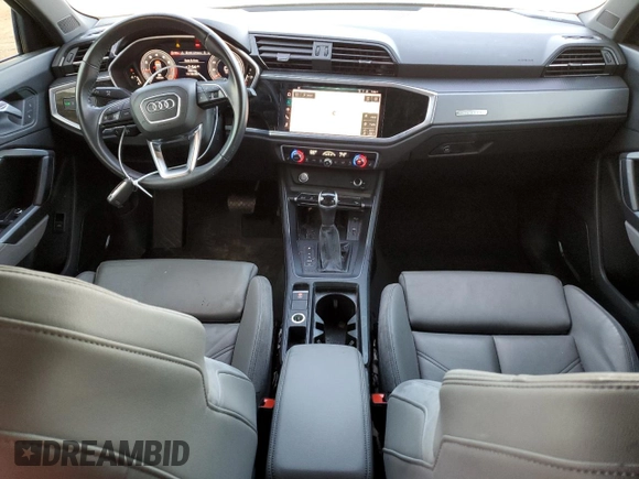 2019 Audi Q3 S line Premium Plus with VIN WA1EECF34K1084907, listed as a Copart auction lot 80546094 with 79,972 mi miles and Salvage Title. Bid and sale history available at carsss.com. Image 8.