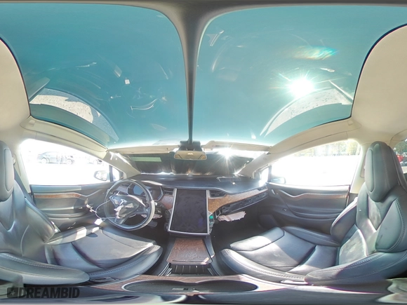 2018 Tesla Model X 75D with VIN 5YJXCBE23JF123533, listed as a Copart auction lot 50152775 with 0 mi miles and Salvage Title. Bid and sale history available at carsss.com. Image 16.