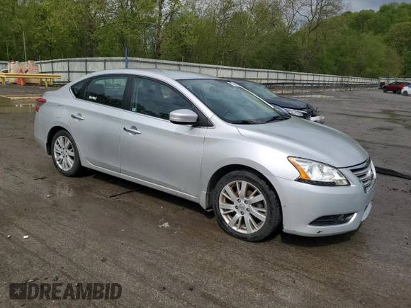 2013 Nissan Sentra SR with VIN 3N1AB7AP1DL658411, listed as a Copart auction lot 55894875 with 106,922 mi miles and Clean Title. Bid and sale history available at DreamBid. Image 4.