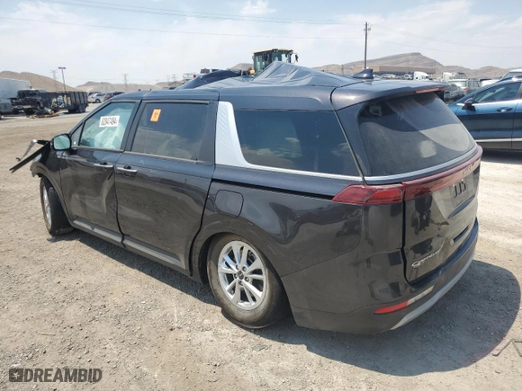 2022 Kia Carnival LXS with VIN KNDNB4H30N6128877, listed as a Copart auction lot 62847494 with 0 mi miles and Salvage Title. Bid and sale history available at carsss.com. Image 2.
