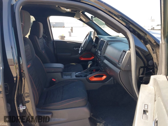 2024 Nissan Frontier SL with VIN 1N6ED1EJ4RN650125, listed as a IAAI auction lot 42193443 with 14,282 mi miles and . Bid and sale history available at DreamBid. Image 5.