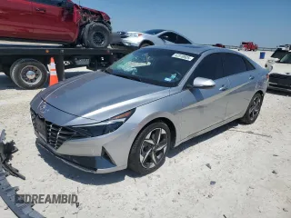 2023 Hyundai Elantra Limited z VIN 5NPLP4AG9PH114622, wystawiony jako Copart lot #52310925 z przebiegiem 44 750 mil mil oraz Szkoda całkowita • Salvage title. Historia ofert i sprzedaży dostępna na DreamBid. Obrazek 1.