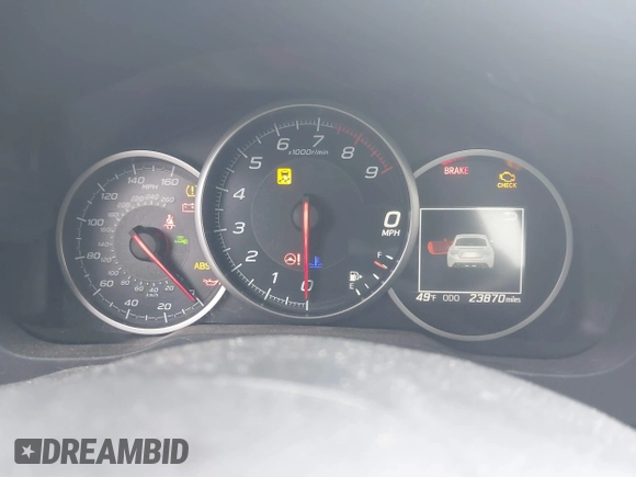 2019 Subaru BRZ Limited with VIN JF1ZCAC12K9600841, listed as a IAAI auction lot 41371323 with 23,870 mi miles. Bid and sale history available at carsss.com. Image 15.
