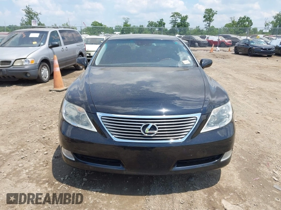 2007 Lexus LS 460 with VIN JTHBL46F575049161, listed as a IAAI auction lot 42618220 with 120,106 mi miles and . Bid and sale history available at DreamBid. Image 12.
