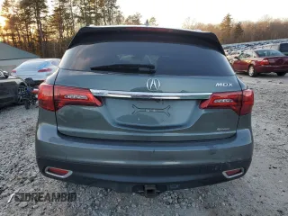 2016 Acura MDX w/Tech with VIN 5FRYD4H46GB012394, listed as a Copart auction lot 86949414 with 78,902 mi miles and Salvage Title. Bid and sale history available at carsss.com. Image 6.