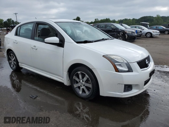 2012 Nissan Sentra 2.0 with VIN 3N1AB6AP3CL651050, listed as a Copart auction lot 63394305 with 71,182 mi miles and Salvage title. Bid and sale history available at DreamBid. Image 4.
