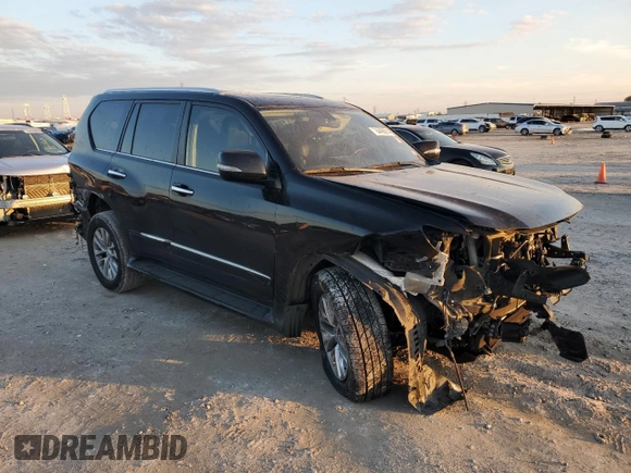 2019 Lexus GX with VIN JTJBM7FX8K5215879, listed as a Copart auction lot 84490814 with 101,280 mi miles and Salvage Title. Bid and sale history available at carsss.com. Image 4.
