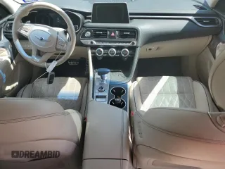 2019 Genesis G70 3.3T Advanced with VIN KMTG34LE1KU021425, listed as a Copart auction lot 72706024 with 56,825 mi miles and Salvage Title. Bid and sale history available at carsss.com. Image 8.