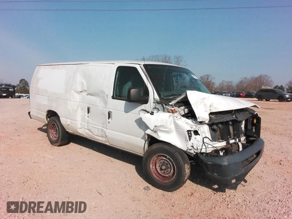 2013 Ford Econoline Cargo Commercial with VIN 1FTNS2EW7DDA58422, listed as a Copart auction lot 48943125 with Not Provided miles and Salvage Title. Bid and sale history available at carsss.com. Image 4.