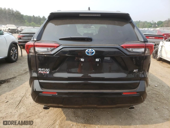 2023 Toyota RAV4 Prime SE with VIN JTMAB3FV5PD127896, listed as a Copart auction lot 54987723 with 2,655 mi miles. Bid and sale history available at carsss.com. Image 6.