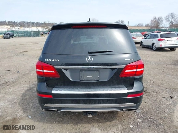 2018 Mercedes-Benz GLS with VIN 4JGDF6EE6JB152874, listed as a IAAI auction lot 41742681 with 31,494 mi miles. Bid and sale history available at carsss.com. Image 17.