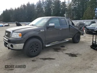 2006 Ford F-150 XLT with VIN 1FTPX14V76NB11999, listed as a Copart auction lot 47013495 with 156,285 mi miles and Salvage Title. Bid and sale history available at carsss.com. Image 1.