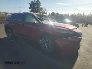 2021 Toyota Venza LE with VIN JTEAAAAH5MJ036001, listed as a Copart auction lot 52758505 with Not Provided miles and Salvage Title. Bid and sale history available at DreamBid. Image 4.