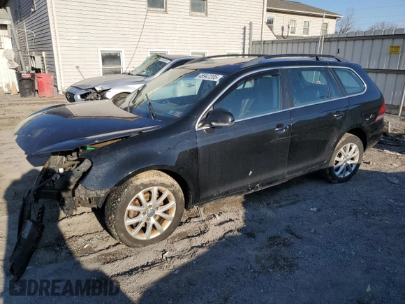 2010 Volkswagen Jetta SportWagen SE with VIN 3VWTZ7AJ0AM664281, listed as a Copart auction lot 46947205 with 168,482 mi miles and Salvage Title. Bid and sale history available at carsss.com. Image 1.