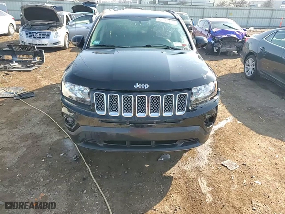 2017 Jeep Compass High Altitude with VIN 1C4NJCEA3HD156334, listed as a Copart auction lot 48219475 with 51,927 mi miles and Salvage Title. Bid and sale history available at carsss.com. Image 14.