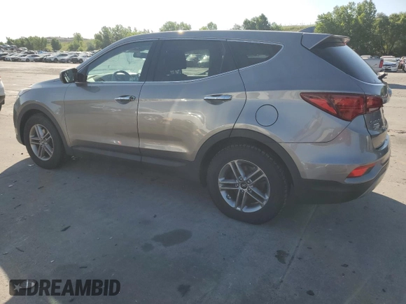 2017 Hyundai Santa Fe 2.4L with VIN 5XYZTDLB8HG382206, listed as a Copart auction lot 60691245 with 98,899 mi miles and Salvage title. Bid and sale history available at DreamBid. Image 2.