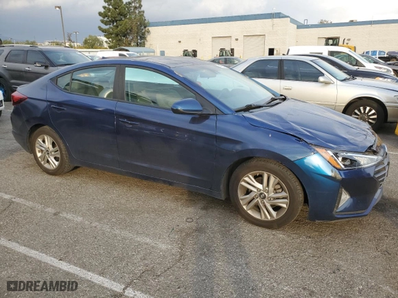 2020 Hyundai Elantra Value Edition with VIN 5NPD84LF9LH578073, listed as a Copart auction lot 44722905 with 108,455 mi miles and Salvage Title. Bid and sale history available at carsss.com. Image 4.