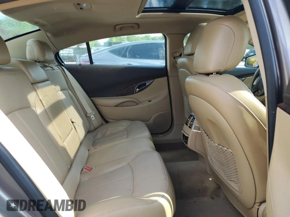 2012 Buick LaCrosse Premium 1 with VIN 1G4GD5E30CF121644, listed as a Copart auction lot 58860105 with 135,551 mi miles and Salvage title. Bid and sale history available at DreamBid. Image 10.