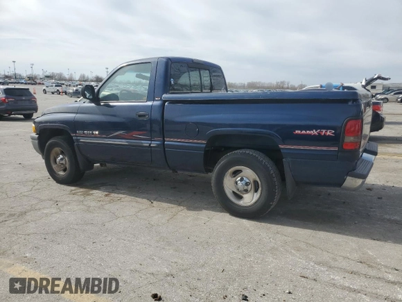 2001 Dodge 1500 with VIN 1B7HC16Y91S210602, listed as a Copart auction lot 50181065 with 188,173 mi miles and Salvage title. Bid and sale history available at DreamBid. Image 2.