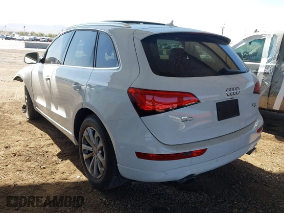 2013 Audi Q5 Premium Plus with VIN WA1LFAFP5DA058668, listed as a IAAI auction lot 41725352 with 133,183 mi miles and . Bid and sale history available at DreamBid. Image 3.