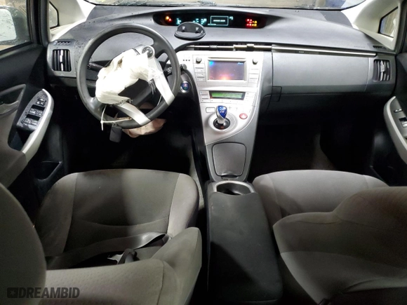 2013 Toyota Prius One with VIN JTDKN3DU6D5593722, listed as a Copart auction lot 47688815 with 215,749 mi miles and Salvage Title. Bid and sale history available at carsss.com. Image 8.