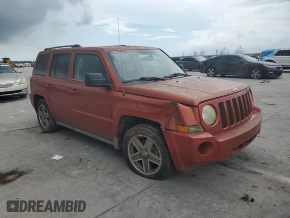2010 Jeep Patriot Sport z VIN 1J4NT2GB8AD514358, wystawiony jako Copart lot #62562864 z przebiegiem Nie podano mil oraz Czysty tytuł • Clean title. Historia ofert i sprzedaży dostępna na DreamBid. Obrazek 4.