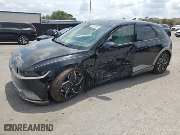 2024 Hyundai Ioniq 5 Limited with VIN KM8KR4DE8RU243715, listed as a Copart auction lot 55913465 with 6,364 mi miles and Salvage title. Bid and sale history available at DreamBid. Image 1.