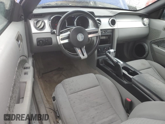 2005 Ford Mustang GT Deluxe with VIN 1ZVHT85H055196732, listed as a Copart auction lot 55848375 with 148,083 mi miles and Salvage Title. Bid and sale history available at DreamBid. Image 8.