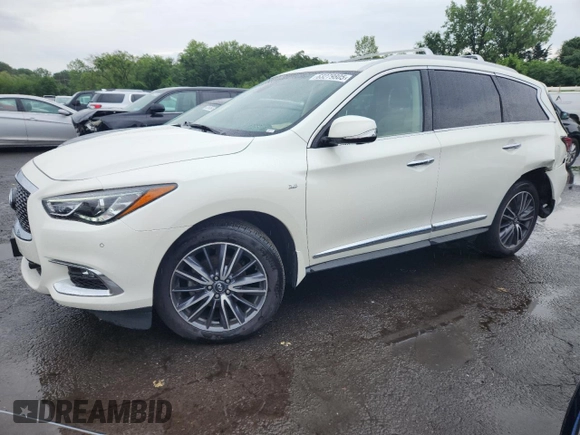 2020 Infiniti QX60 Luxe with VIN 5N1DL0MM6LC516108, listed as a Copart auction lot 63279805 with 97,965 mi miles and Salvage title. Bid and sale history available at DreamBid. Image 1.